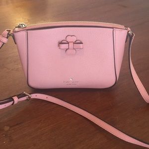 Kate Spade zip crossbody purse in pink